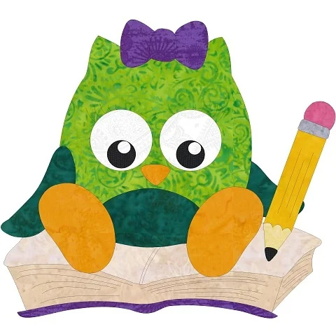 Edna The Owl Gets Ready For School