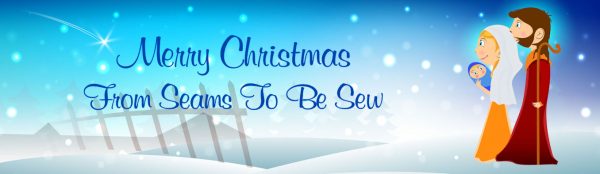 Marry Christmas From Seams To Be Sew